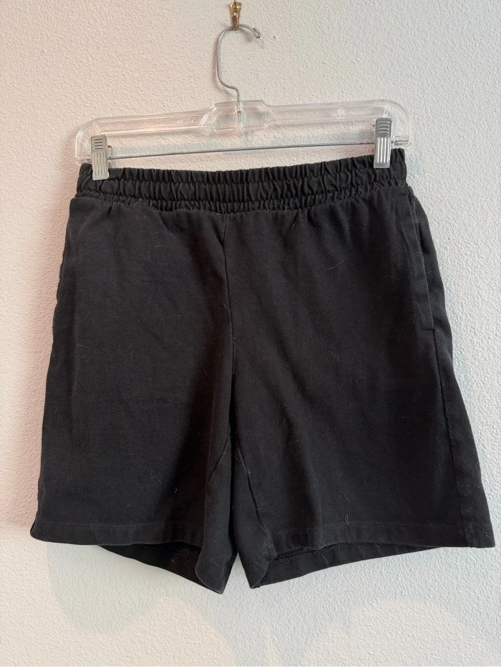 GAP Black Elastic-Waist Kids Shorts